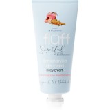 Fluff Superfood Peach &amp; Caramel crema de corp hidratanta Aloe &amp; Sweet Almond Oil 150 ml