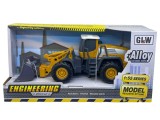 Buldozer Metalic 1:55 cu Frictiune si Articulatii Mobile - Seria Inginerie