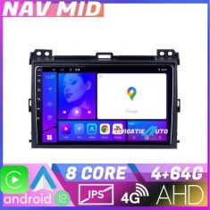 Navigatie Toyota Prado 2007 KIT 456 EDOTEC-LITE Android Ecran 720P Octa Core 4 64 Carplay v1 CarStore Technology