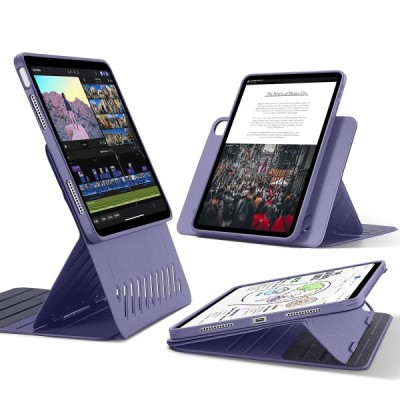 Husa pentru Apple iPad Air 11 (2025) / Air 11 (2024) / Air (2022) / Air (2020), ESR, Shift, Mov foto