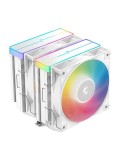 Cooler Procesor DEEPCOOL AG620 WH ARGB V2, Aer, 12 cm, 2 ventilatoare, aRGB