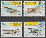 Laos 1996 , Posta Aeriana , Aviatie, Stampilat
