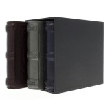 Set 3 albume foto elegance, 10x15, 600 poze, piele eco, cutie decorativa