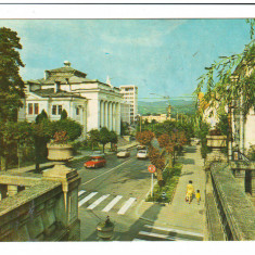 CPIB 18325 CARTE POSTALA - RAMNICU VALCEA. CASA DE CULTURA, AUTOTURISM