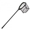 Minciog Pescuit ZECK Rubber Bait Catcher 25x25x20cm, 107cm, Aluminiu, Plasa Cauciucata