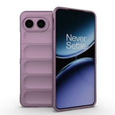 Husa antisoc pentru oneplus nord 4, margini striate, magic shield, purple foto