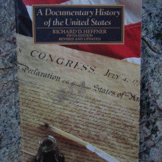 A documentary history of the United States-Richard D.Heffner