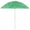 Umbrelă de plajă Hawaii, verde, 240 cm