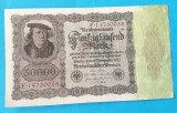 Bancnota veche - Germania 50000 Mark 1922 - stare buna