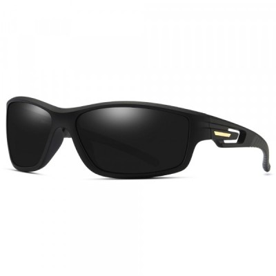 Ochelari De Ciclism Unisex Techsuit 201910, Polarizati, Negri foto