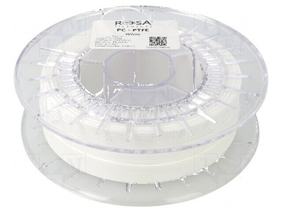 Filament alb 1,75mm pentru imprimante 3D foto