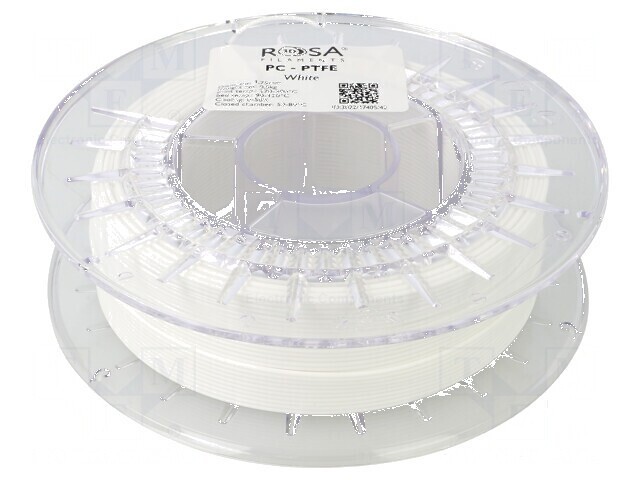 Filament alb 1,75mm pentru imprimante 3D