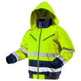 Cumpara ieftin Jacheta de lucru captusita reflectorizanta galbena nr.50 Neo Tools 81-710-M HardWork ToolsRange