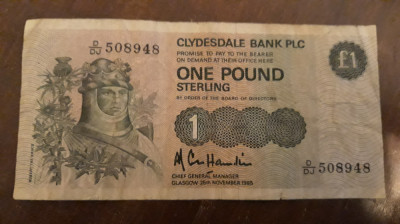 Scotia - one pound clydesdal 1982- 1988. foto