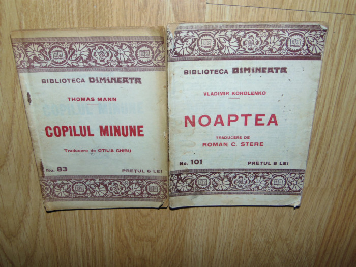 COLECTIA BIBLIOTECA DIMINEATA NR:83,101
