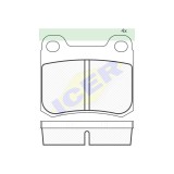 Set placute frana Icer 180517, parte montare : Punte Spate