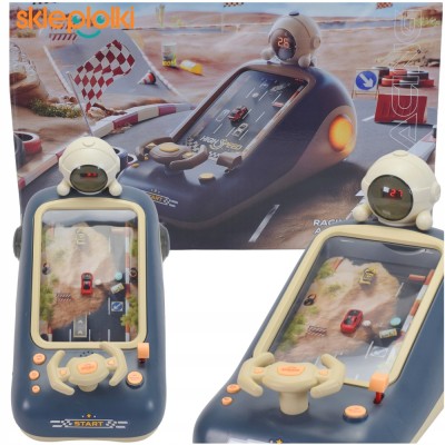 SIMULATOR DE CONDUCERE DE MARI DIMENSIUNI PISTA DE CURSE JOC INTERACTIV VOLAN PENTRU COPII foto