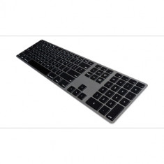 Tastatura Matias FK318B-UK, USB, 1.5m, Layout UK (Gri)