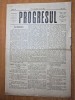 Ziarul progresul 9 /22 iunie 1912 - memoriile unui supravietuitor de pe titanic