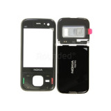 Nokia N85 față, antenă și capac baterie negru
