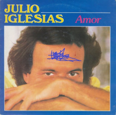 Julio Iglesias - Amor (1982, CBS) Disc vinil single 7&amp;quot; foto