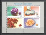 Romania.2004 Flori:Trandafiri-Bl. XR.1214