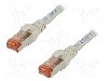 Cablu patch cord, Cat 6, lungime 0.5m, S/FTP, DIGITUS - DK-1644-005