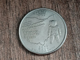 M3 C50 - Quarter dollar - sfert dolar - 2002 - Ohio - P - America USA, America de Nord