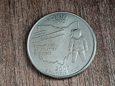 M3 C50 - Quarter dollar - sfert dolar - 2002 - Ohio - D - America USA