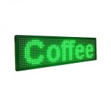 Panou LED Exterior Programabil 200x40 cm, Verde, Reclama Luminoasa, Intensitate Mare, Publicitate, Afisaj Electronic, Vizibilitate 300m