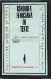 Cumpara ieftin Gandirea feniciana in texte - Constantin Daniel (F12)
