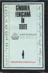 Gandirea feniciana in texte - Constantin Daniel (F12)