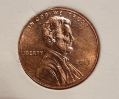 1 cent USA - SUA - 2013 foto