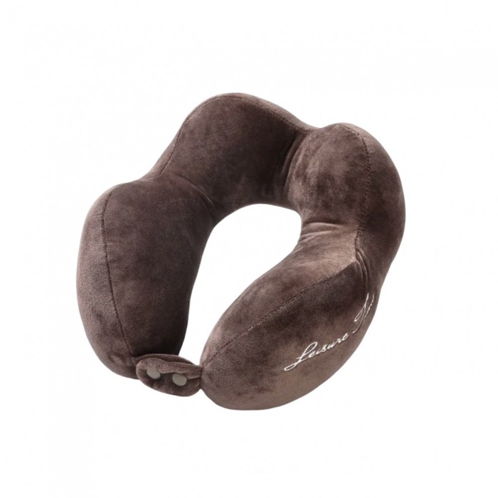 Pern&Auml; de c&Auml;l&Auml;torie pentru g&Atilde;&cent;t, bumbac moale, suport anatomic cu 4 zone de sus&Egrave;inere, ajustabil&Auml;, maro