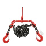 Lant ancorare pentru utilaje grele cu dispozitiv de tensionare pe clichet, greutate suportata 10T, lungime lant 4m, grosime zala fi 13mm