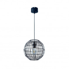 Pendul GLS Dacite, negru, cablu reglabil, 1xE27