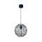 Pendul GLS Dacite, negru, cablu reglabil, 1xE27
