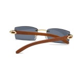 Ochelari de soare fara rama, forma dreptunghiulara Cartier&nbsp;Ray&nbsp;ban
