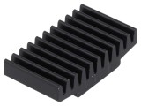 Radiator Extrudat Negru 17x30x7.5mm 17K/W