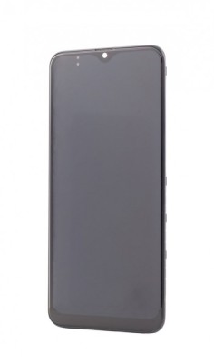 LCD Samsung Galaxy A20, A205, Negru + Rama, foto