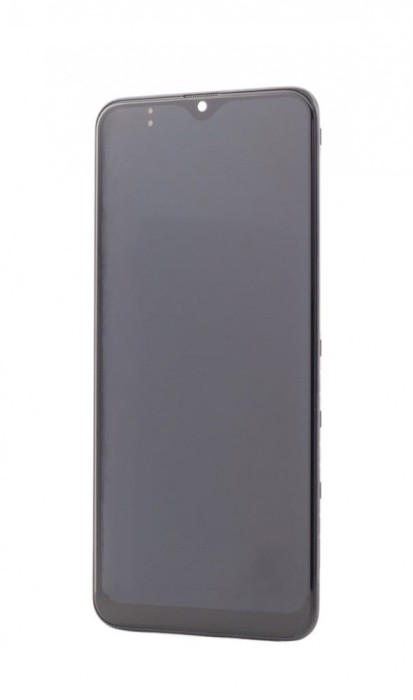 LCD Samsung Galaxy A20, A205, Negru + Rama,