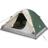 Cumpara ieftin Cort de camping cupola pentru 3 persoane, verde, impermeabil