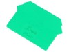 Placă verde poliamidă 1mm UL94V-0