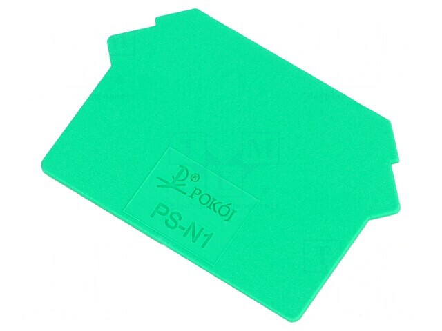 Placă verde poliamidă 1mm UL94V-0