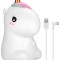 Lumina de noapte cu LED Unicorn 7 culori 3 moduri lumina cu acumulator Goobay 61649