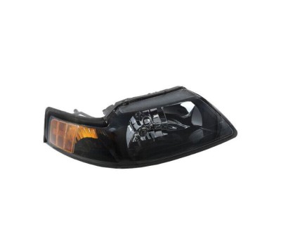 Far FORD MUSTANG (SN-95), 2001-05.2004, partea dreapta, TYC, Tip=USA; HB5+PY27/7W; manual; negru; Omologare: SAE; halogen foto