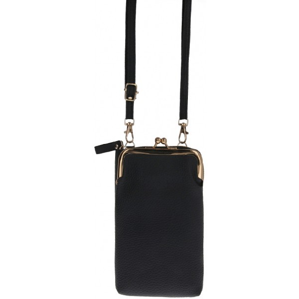 Husa Universala Tip Portofel, OEM, Fashion, Neagra