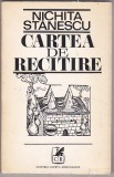 bnk ant Nichita Stanescu - Cartea de recitire