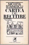 Bnk ant Nichita Stanescu - Cartea de recitire, Alta editura