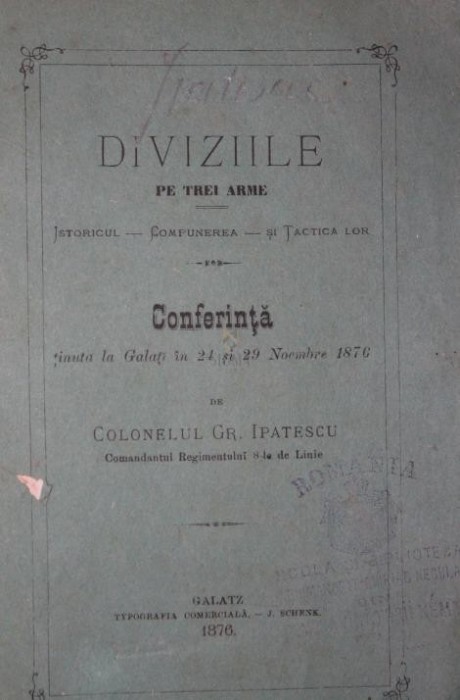 DIVIZIILE PE TREI ARME